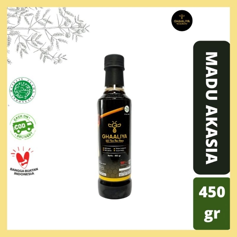 

Madu Murni Asli Nektar Randu 450gr
