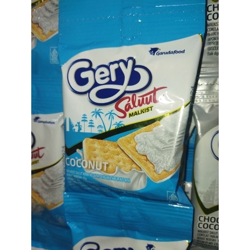 

Biskuit Gery Salut Malkist Coconut Rtg Isi10pcs