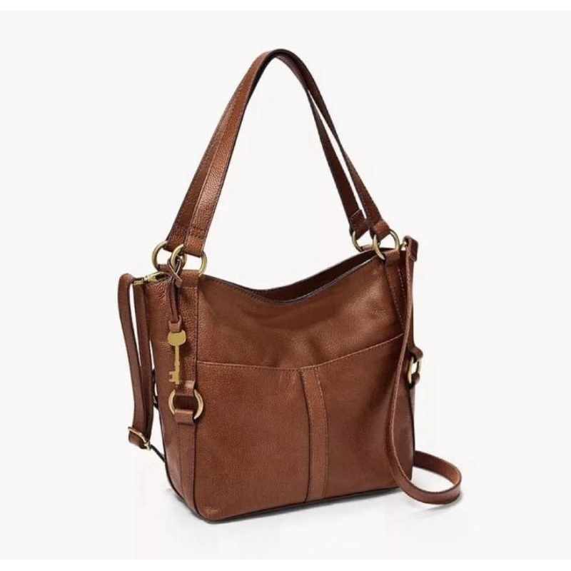 Tas FossilOriginal Sam Shopper Brown New Original