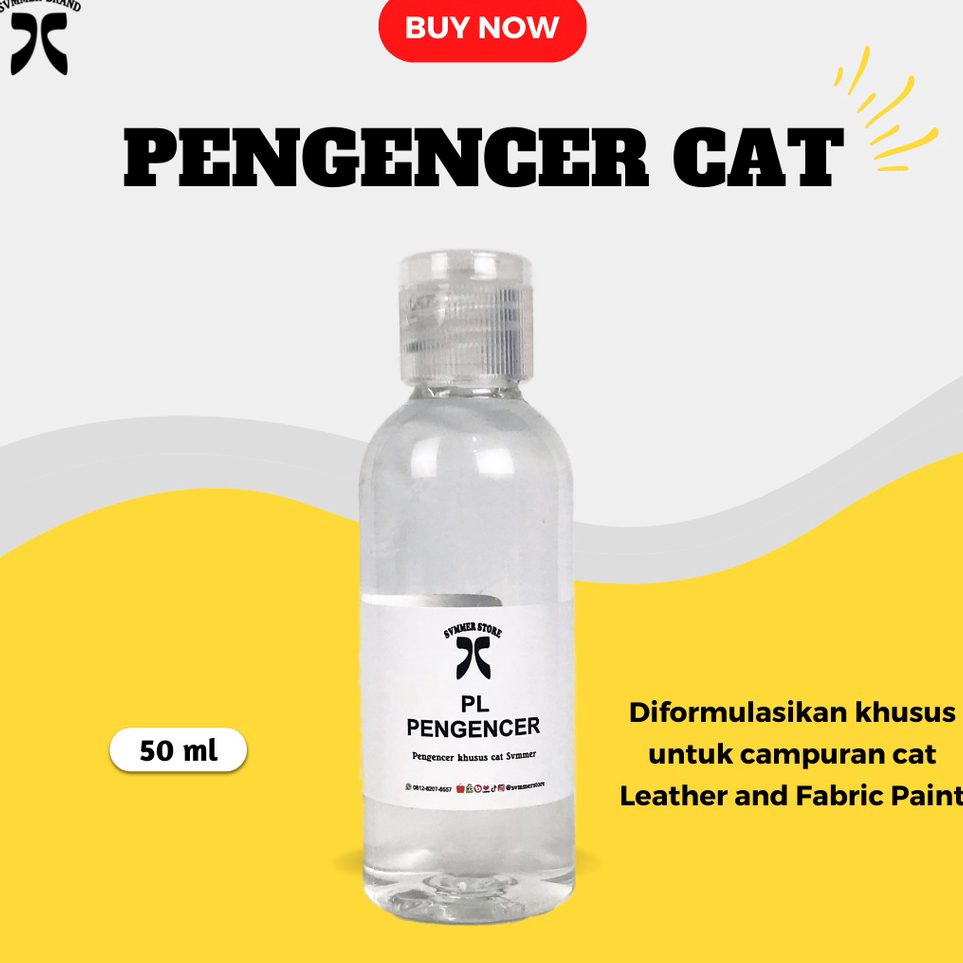 

Ready Pengencer Cat Sepatu Cat Akrilik Leather Paint Cat Kanvas