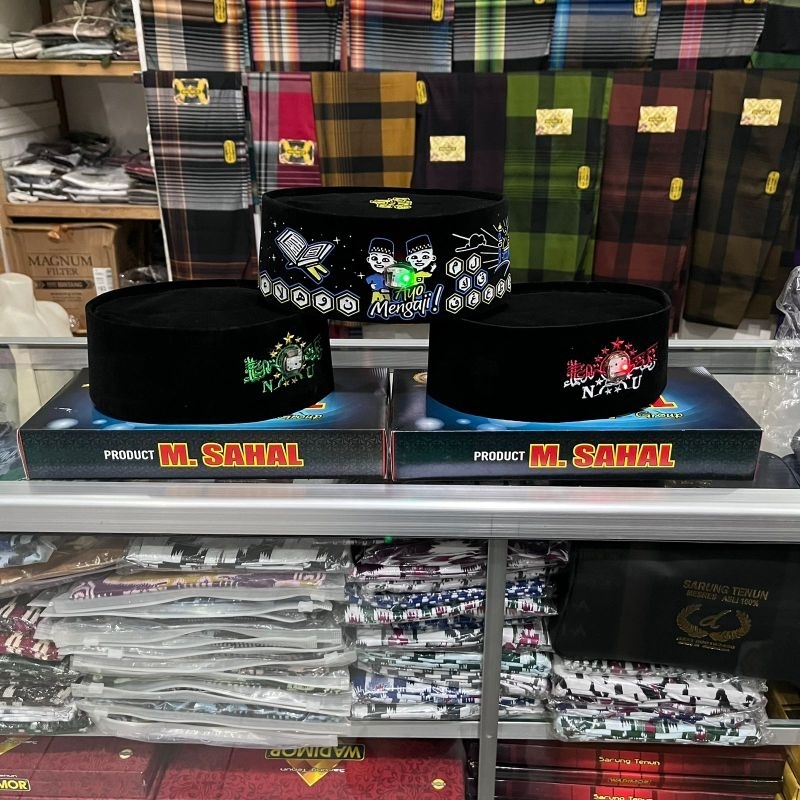 Peci LED / Peci Hitam LED / Peci Songkok NU LED / Peci NU