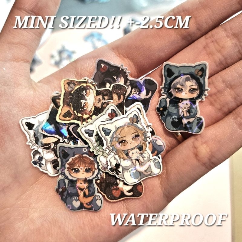 

FUNSIZE MEOW AND ME GENSHIN. STICKERS