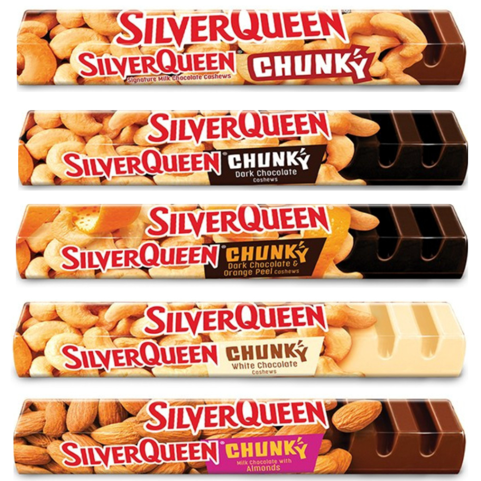 

Stok Banyak Silverqueen Chunky 95g