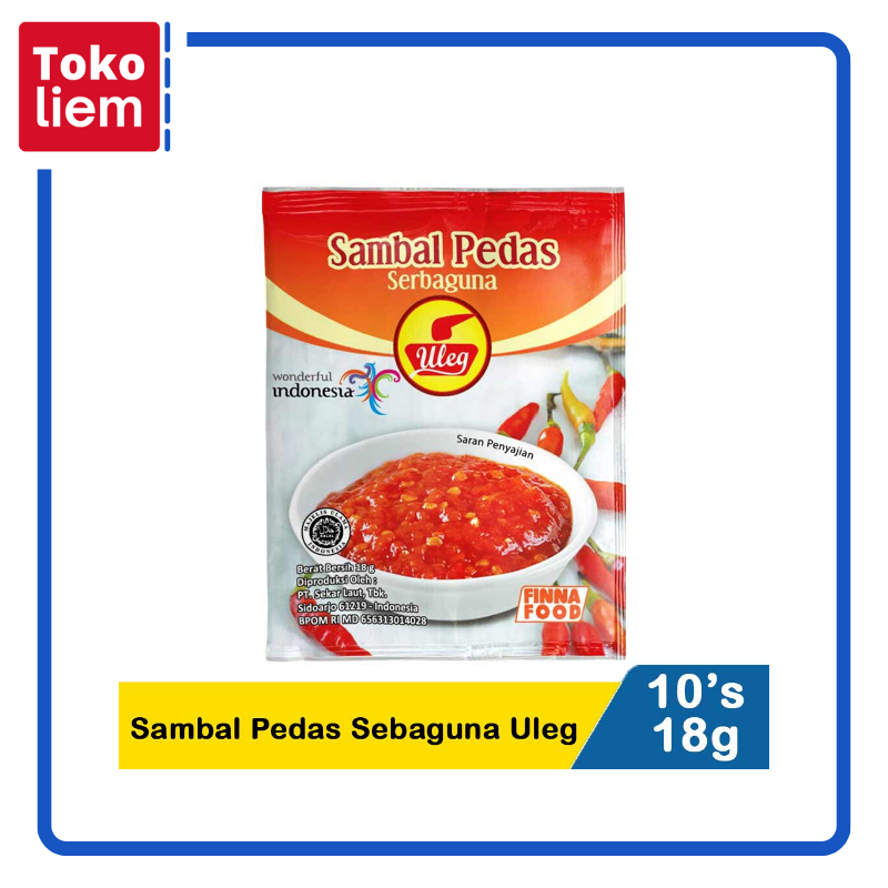 

Finna Sambal Pedas Sebaguna Uleg 10X18G