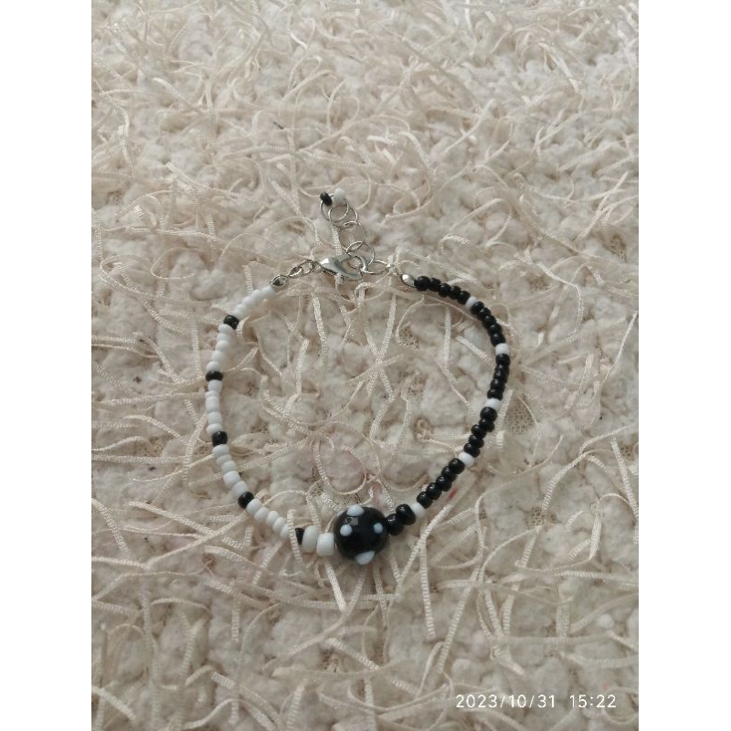 Gelang Manik Korea KPOP Glass Bead Bracelet