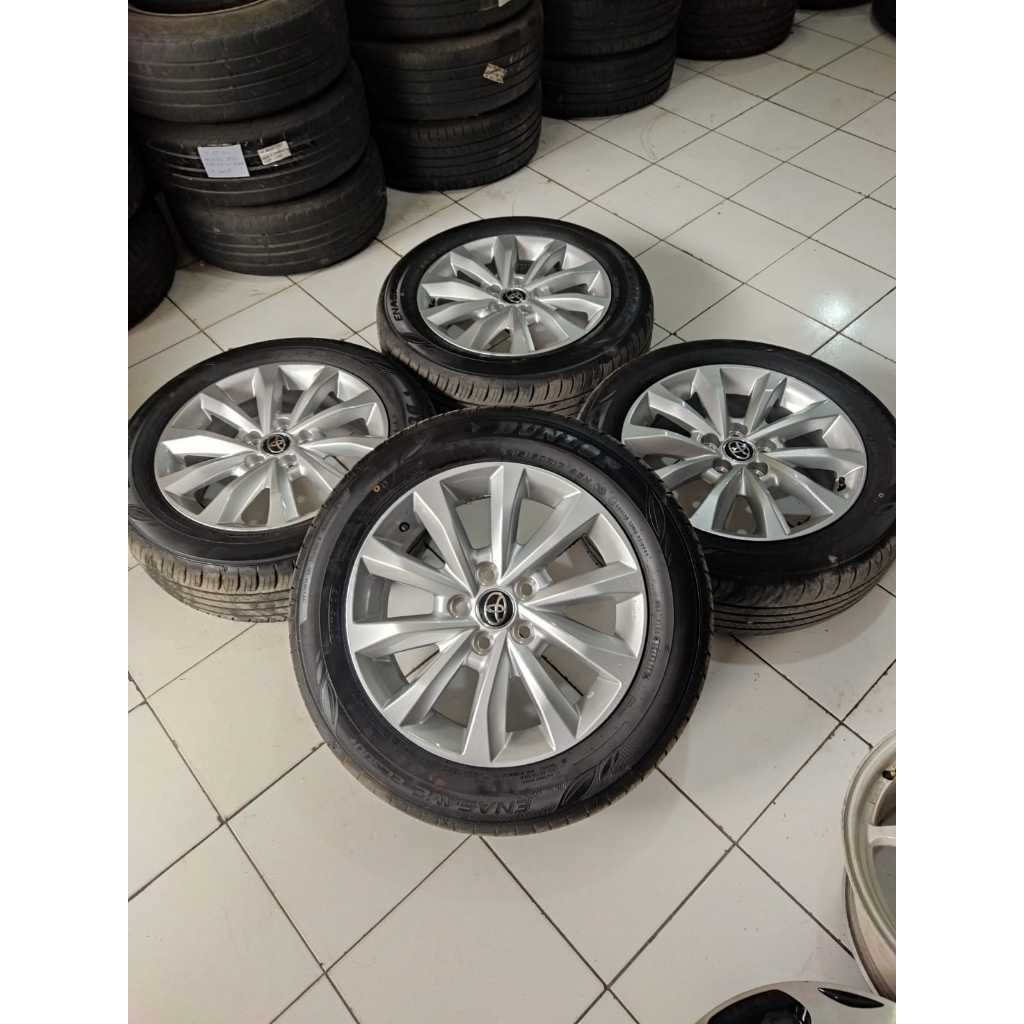 velg mobil second ORI ZENIX ring 17 lubang 5x114,3 untuk rush terios inova