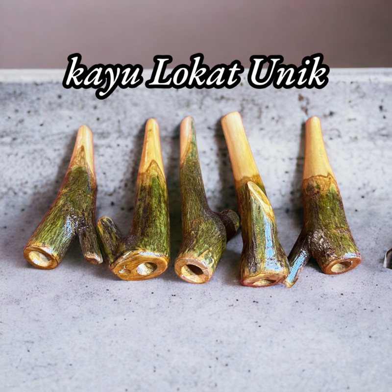 ONCE PIPA CANGKLONG KAYU LOKAT UNIK
