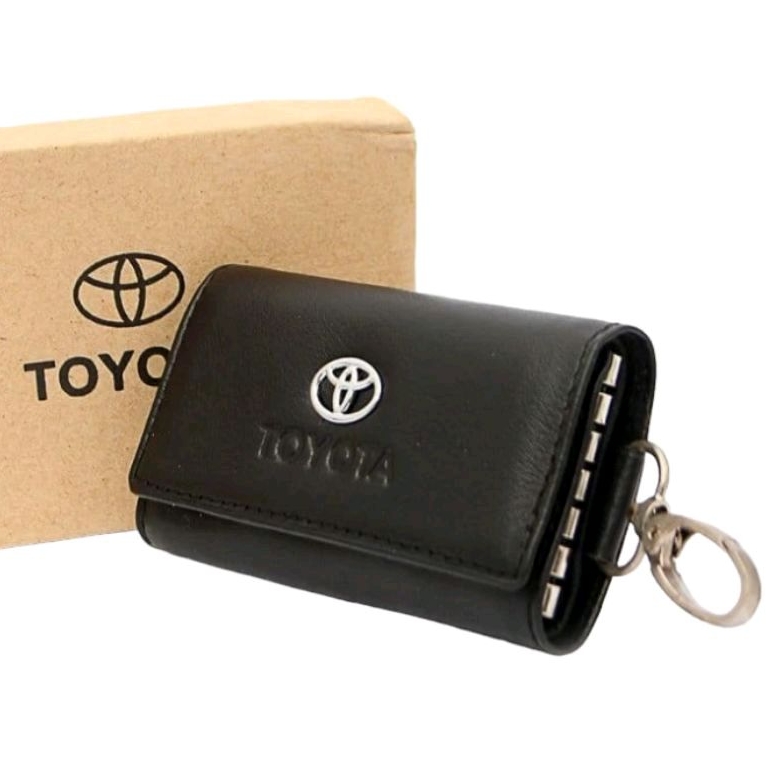 Dompet kunci kulit Mobil gantungan kunci Mobil kulit Asli