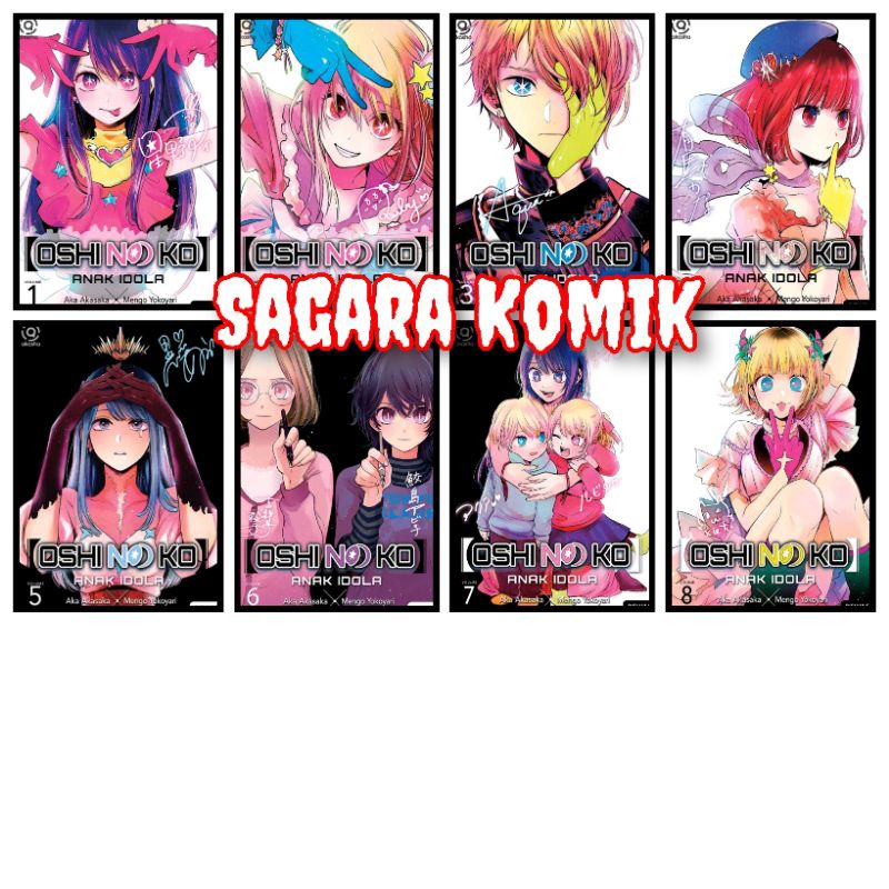 Komik Oshi No Ko 1 2 3 4 5 6 7 8 9 10