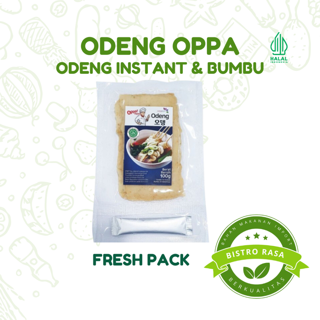 

Odeng dan Bumbu Instan Halal Korean Fish Cake dengan Bumbu Instan