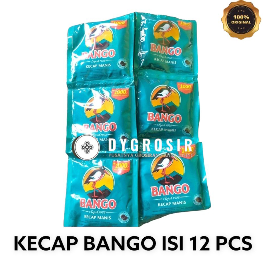 

Buruan Beli DY ~ BANGO Kecap manis 20 ml RENCENG ( ISI 12 ) KEMASAN 1000