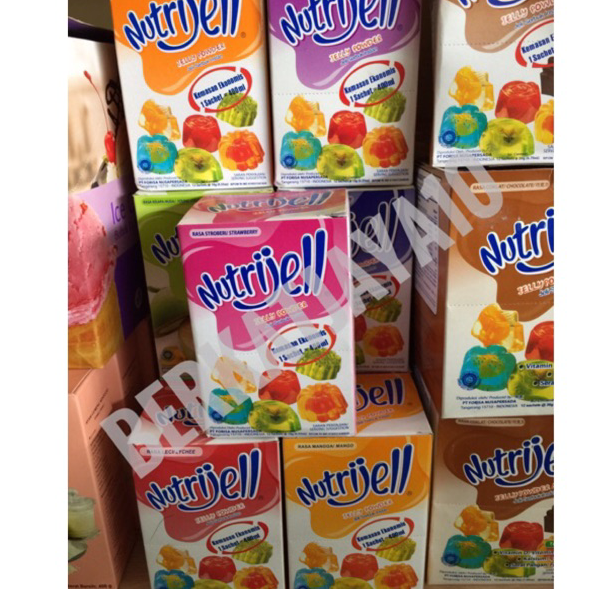

Ready Nutrijell EKONOMIS BOX Kemasan 10 Gram (1 Rasa Isi 12 sachet)