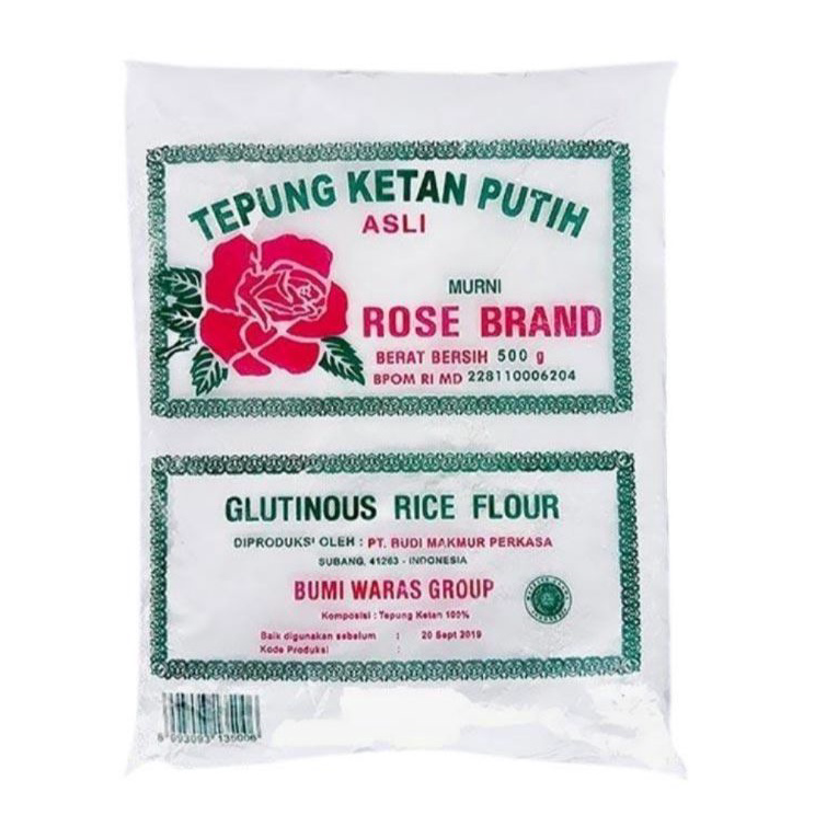 

➾❈❁ TEPUNG KETAN ROSE BRAND 500 GRAM