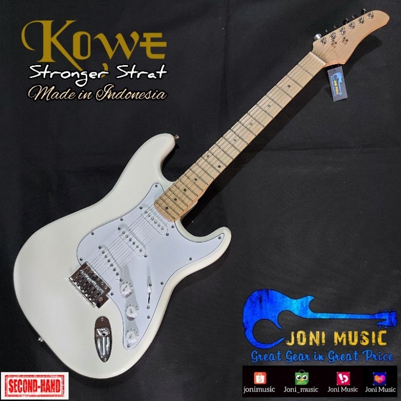 Gitar Kowe Stronger Stratocaster SSS Original