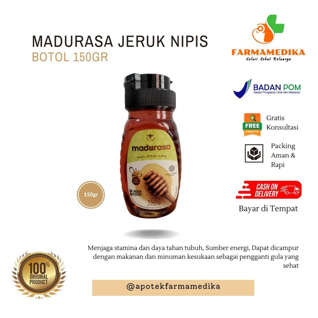 

MADURASA JERUK NIPIS BOTOL 150GR