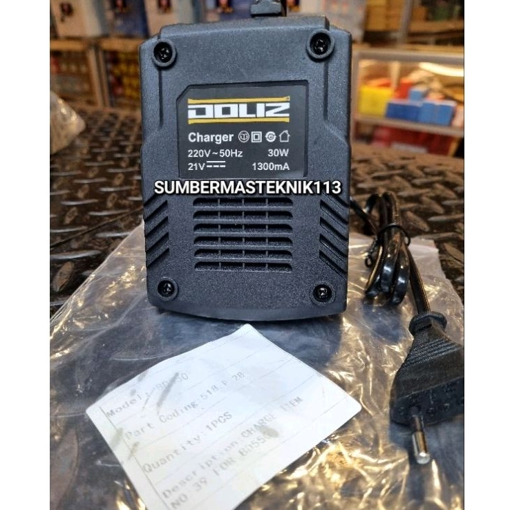 CHARGER DOLIZ BD550 CASAN MESIN IMPACT WRENCH DOLIZ BD 550 ORIGINAL CAS DOLIZ BD550