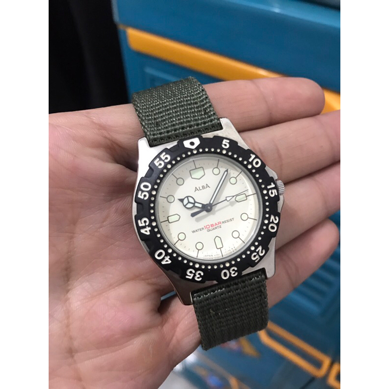 jam tangan alba diver alba diver watch jam tangan bekas alba diver vintage jam tangan second jam tangan bekas original jam alba diver original