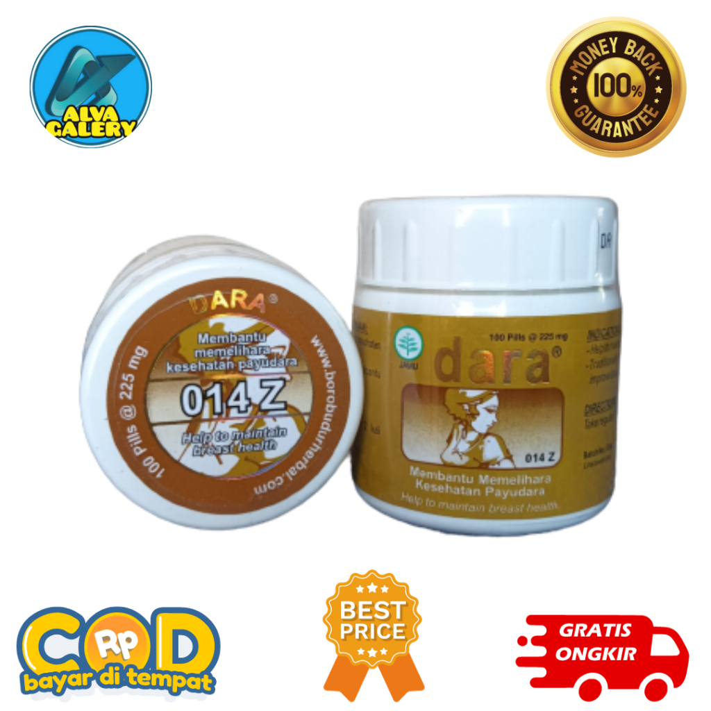 DARA Pil Borobudur, Borobudur herbal, DARA pil asli original, DARA pil jamu herbal kesehatan payudar