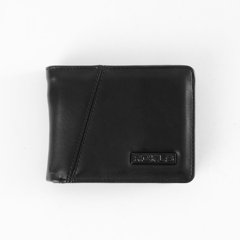 RCKLS.LTD Dompet lipat River Black pria Distro