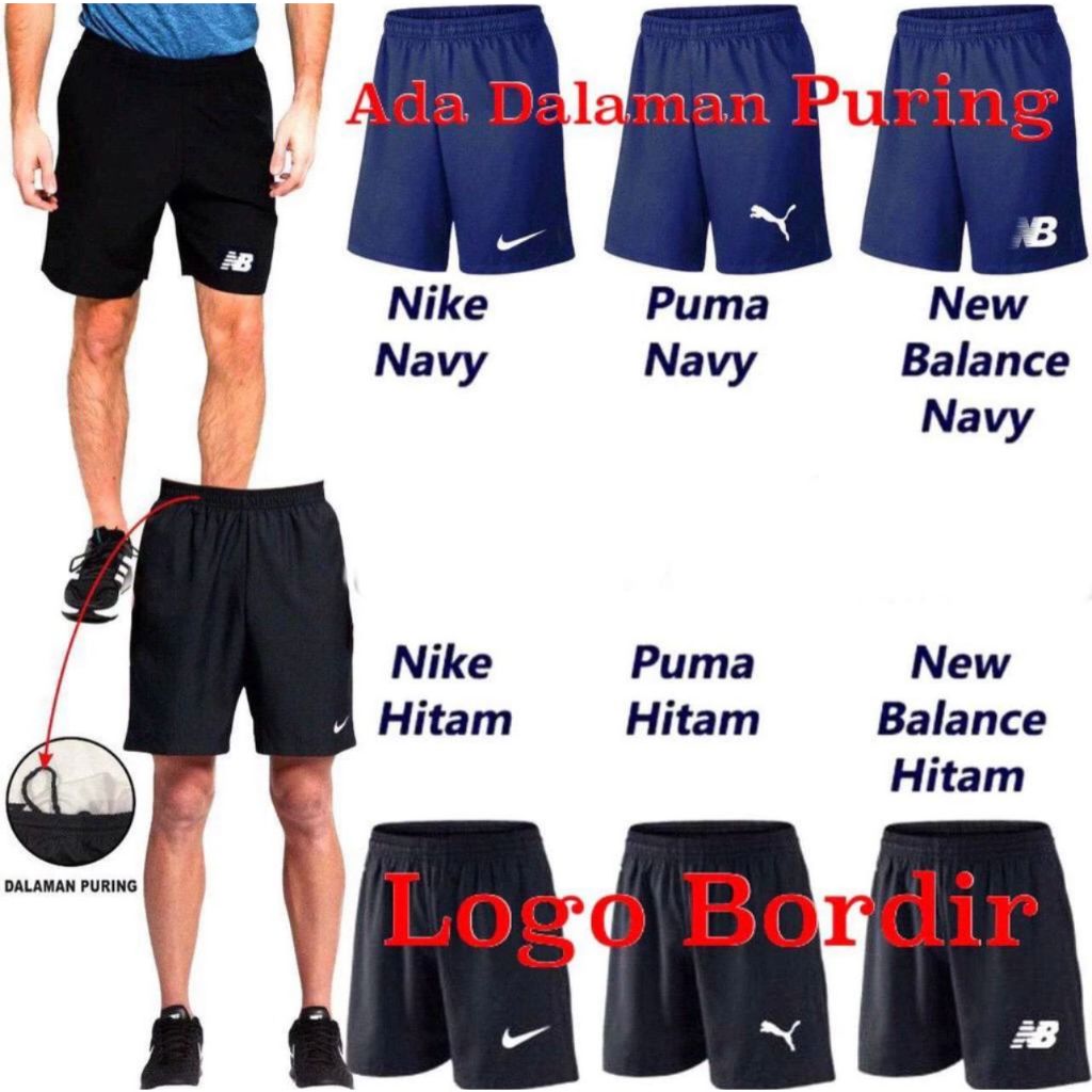 GarasiMedan-Celana Bola olahraga training/Celana Bola pendek pria