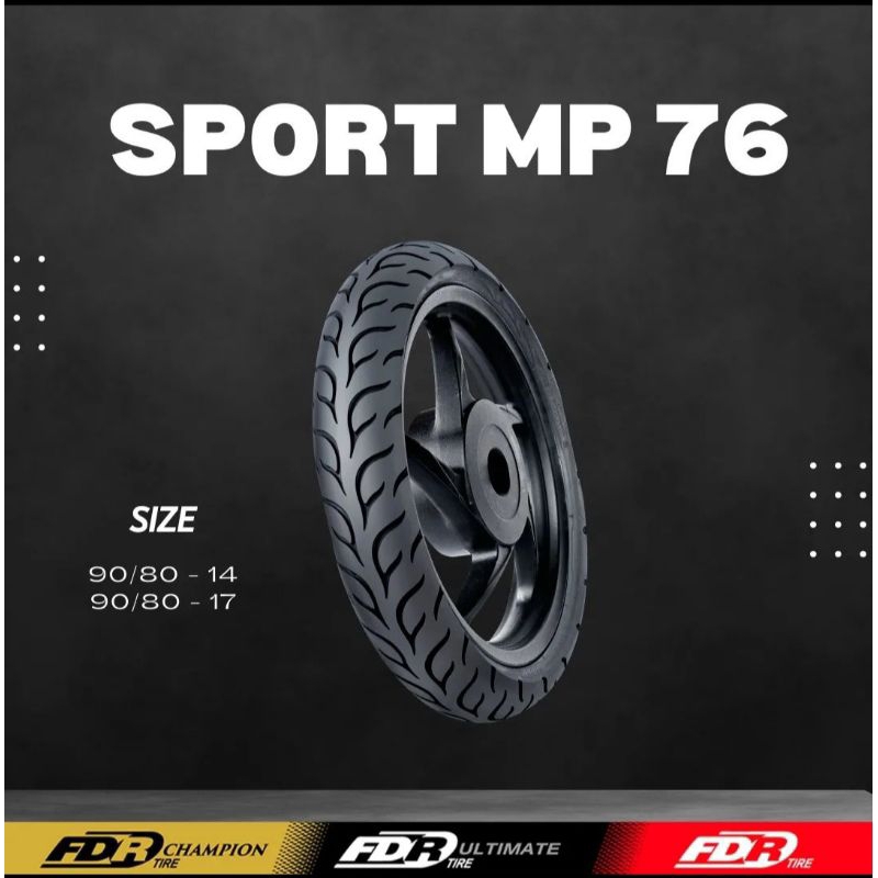 BAN FDR SPORT MP 76 90/80 RING 14 RACE COMPOUND