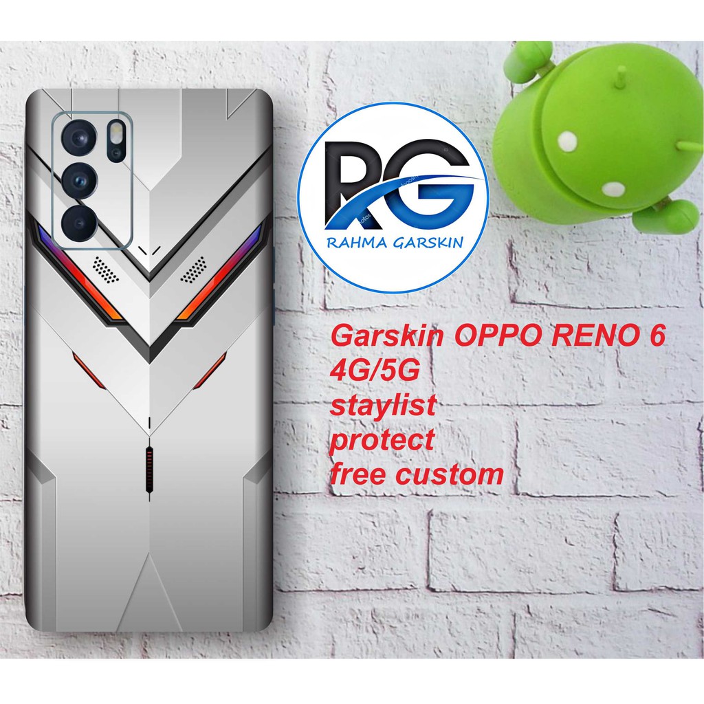 *(NEW)* GARSKIN OPPO RENO 6 4G5G MOTIF NASA  ISI 2PCS BISA CUSTOM Garskin/Stiker Case/Skin Protector