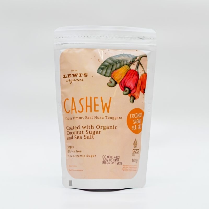 

Cashew Coconut Sugar Sea Salt 100gr