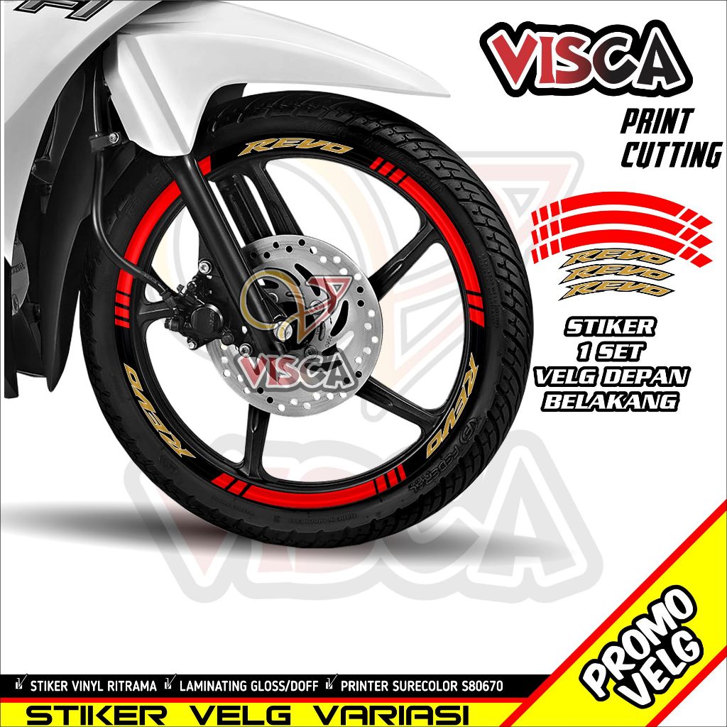 Stiker Velg List Velg Motor Stiker Velg Revo Variasi Revo 02