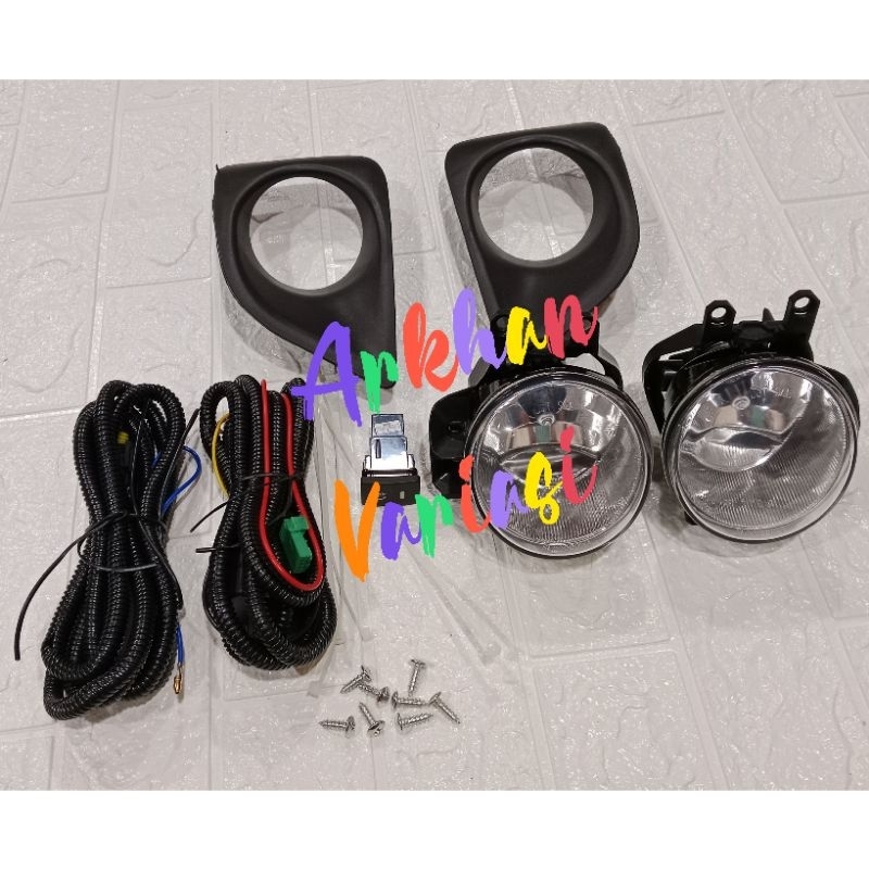 Lampu Kabut Vios / Fog Lamp Vios 2013 2014 2015 2016 2017  Full Set