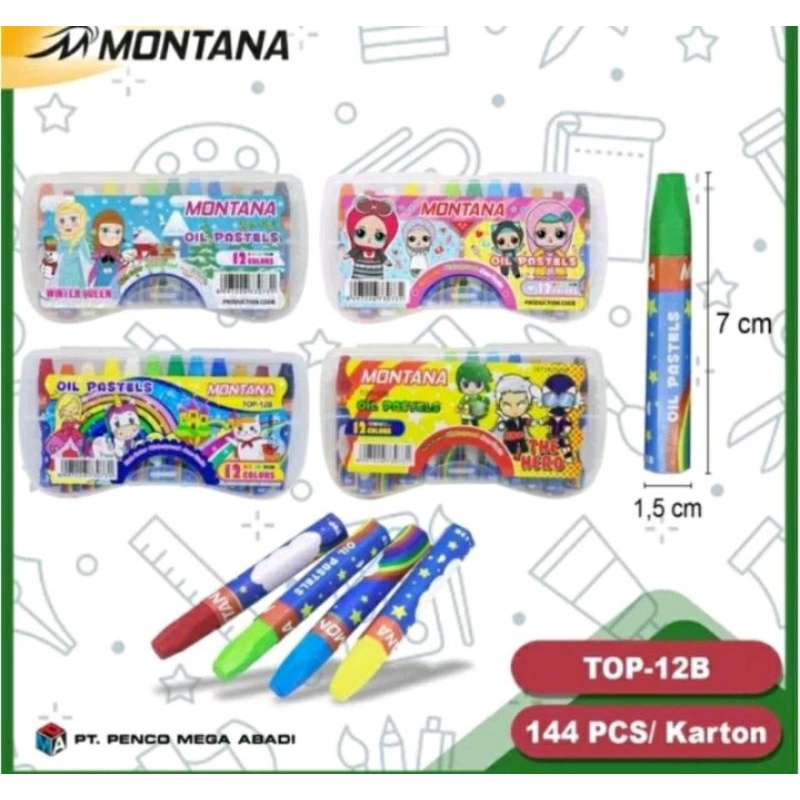 

Crayon Mini 12 Warna