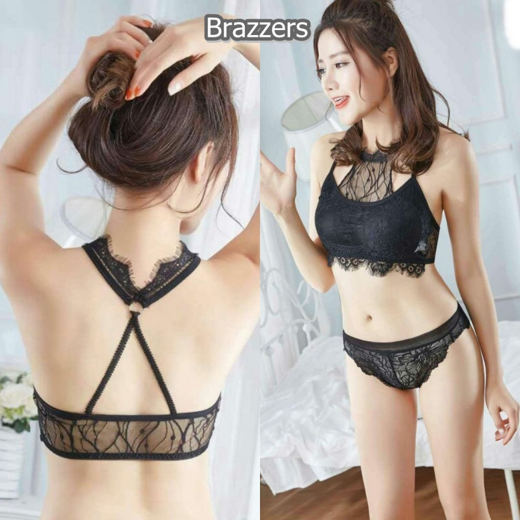 Bralette Lace Bra Bh Wanita Renda Brukat Transparan Sexy Hot Busa Tanpa Kawat Import Korea Murah