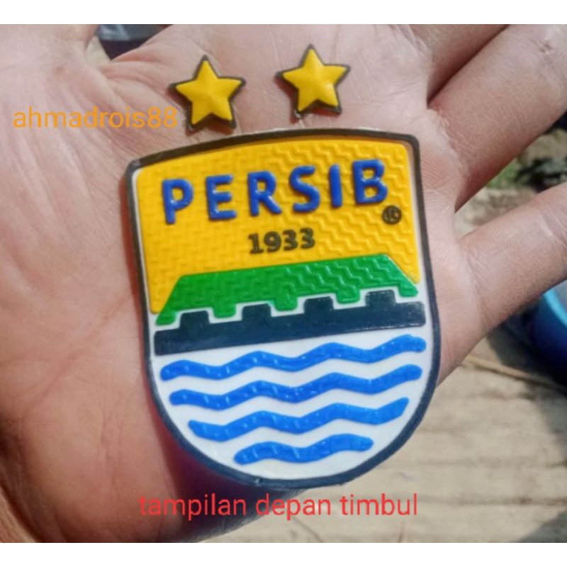 logo persib Bandung 2023  logo persib 3D 2023 2024 patch rubber pres jersey