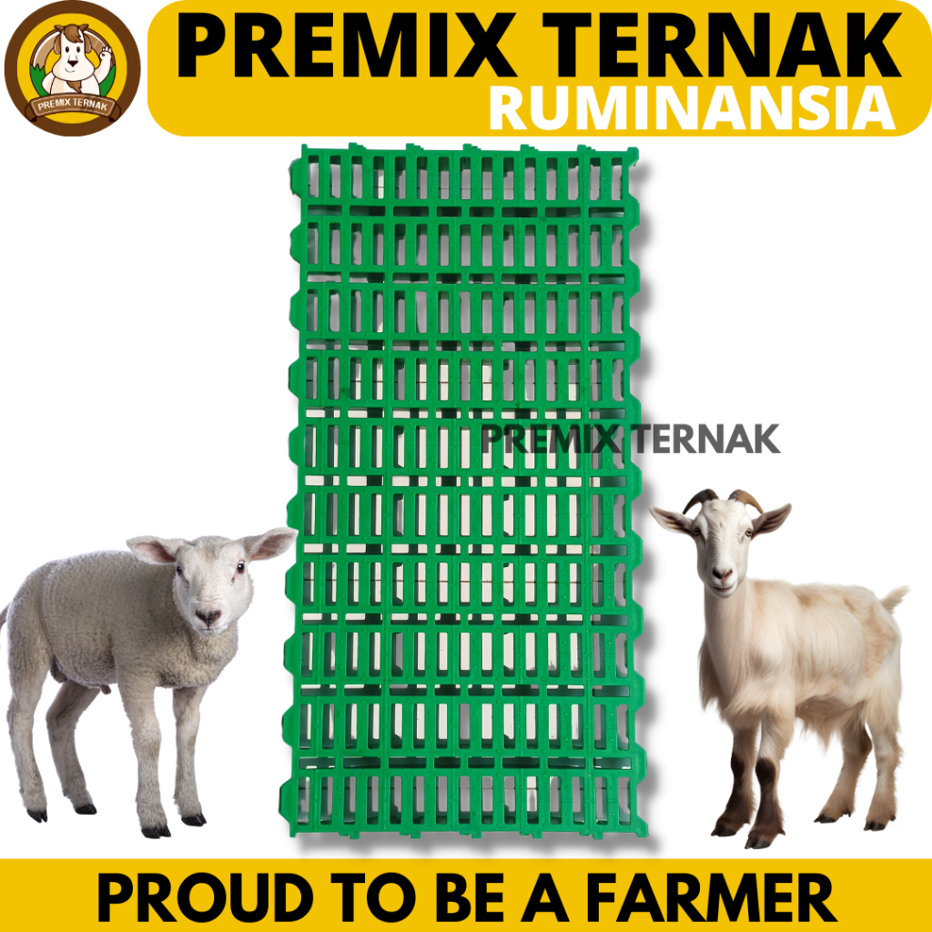 SLAT KANDANG PLASTIK 50 X 100 1PCS - Alas Kandang Lantai Kandang Kambing Domba Babi