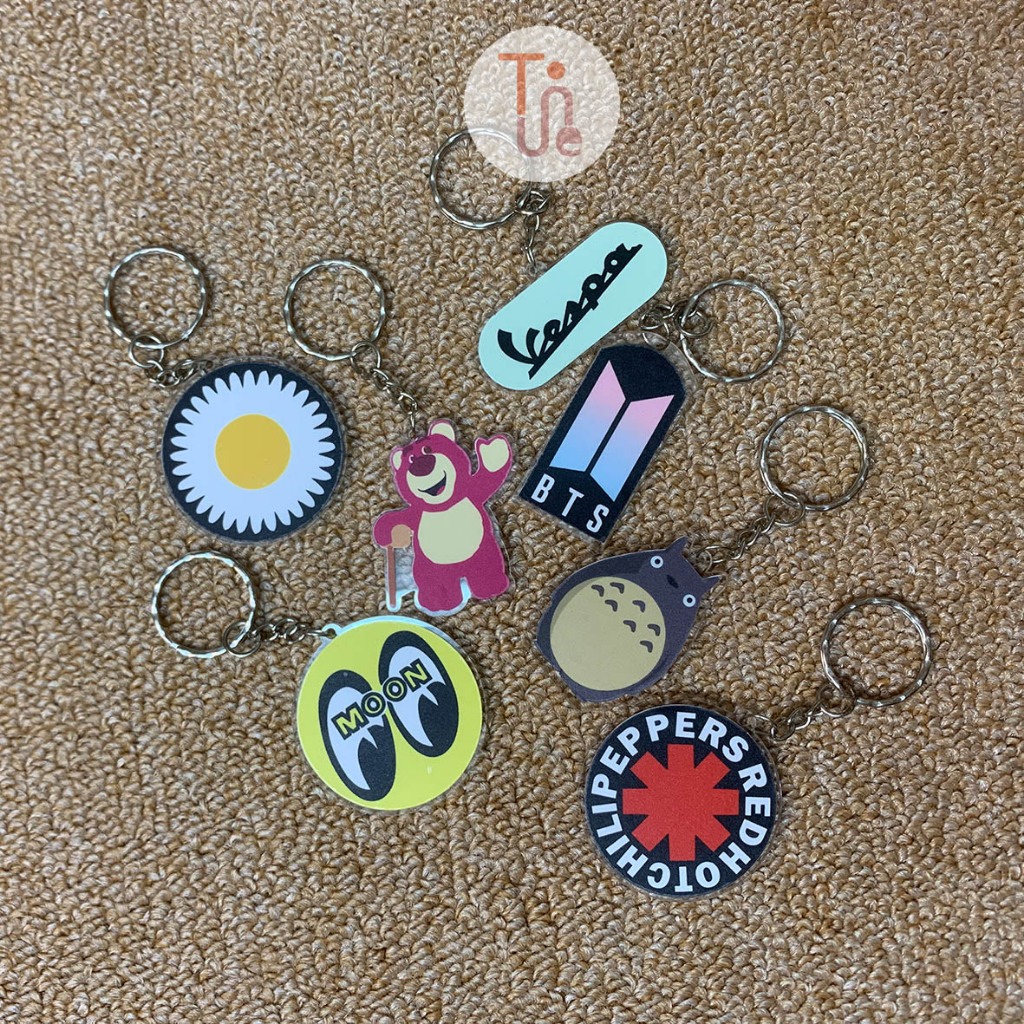 Aksesoris Tas Gantungan Tas Pin Tas Akrilik Toune