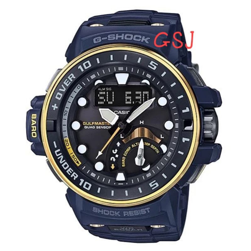 Terbaru Strap jam casio G shock GWN-Q1000NV-2ADR