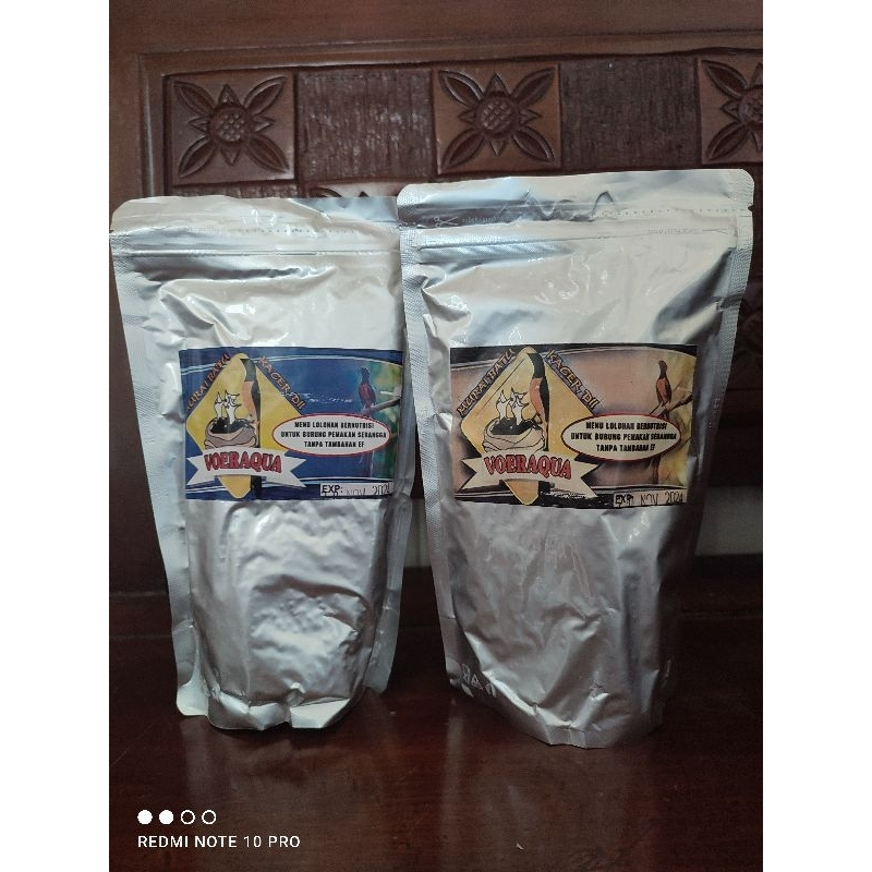 VOER AQUA PAKAN LOLOHAN ANAKAN MURAI BATU TERBAIK