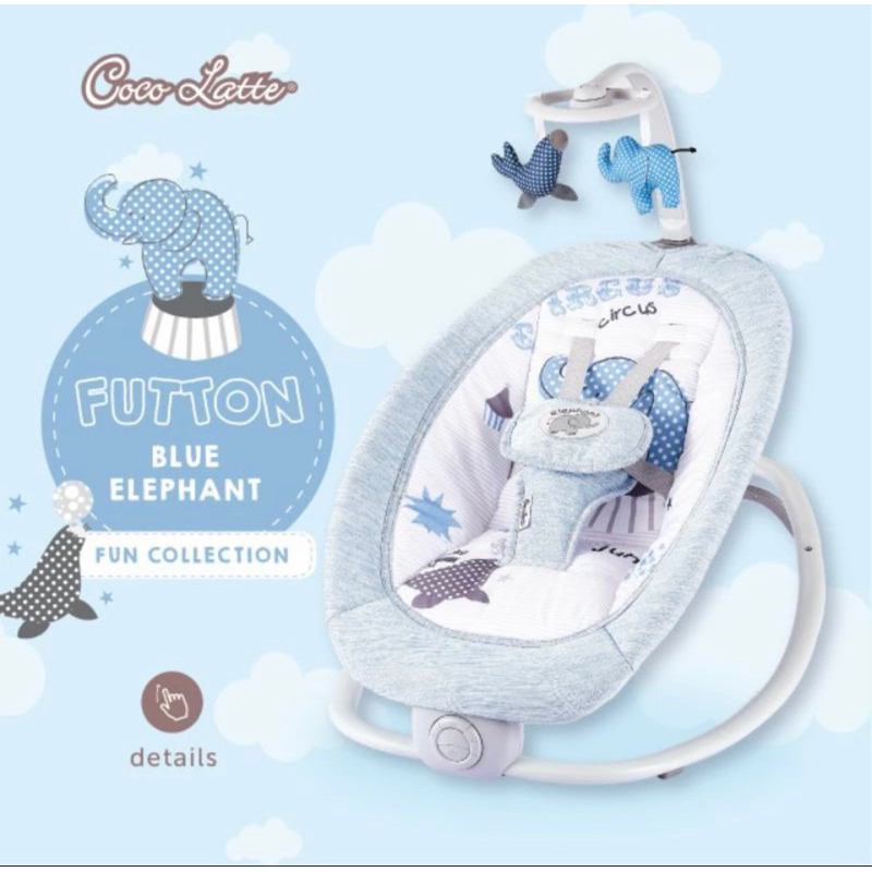 Bouncer Bayi Cocolatte Futton Asli Cocolatte