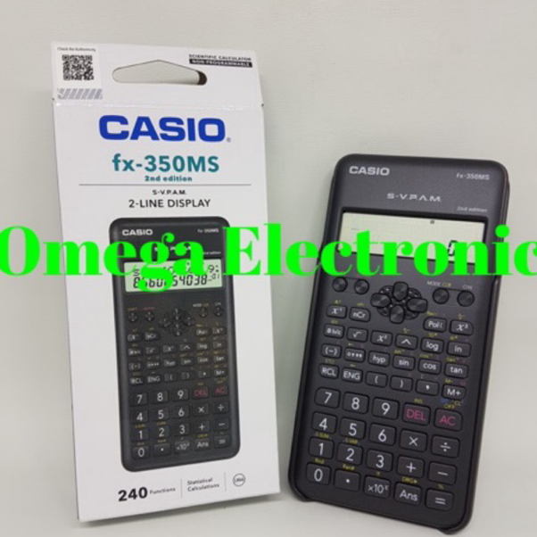 

➫✬✵ Casio FX 350 MS - Scientific Kalkulator Kuliah Sekolah Calculator FX-350MS 2nd Edition