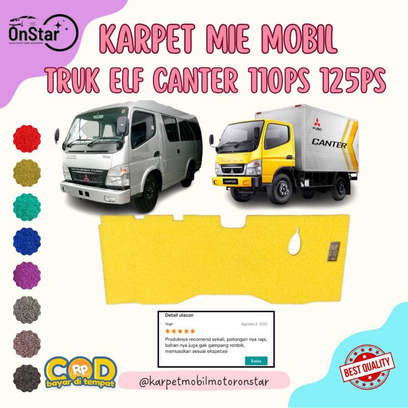 Karpet Truk Ragasa Berbahan Mie Berkualitas