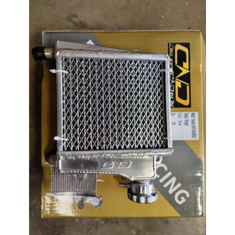 RADIATOR AEROX 155 DND DELKEVIC ORIGINAL ALMUNIUM PENDINGIN MOTOR AEROX 155