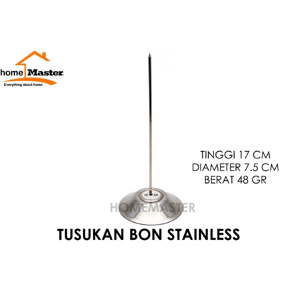 

1.1 MALL HomeMaster Tusukan Bill/Memo/Bon/Nota Paper/Kertas Spear Stainless TSBON