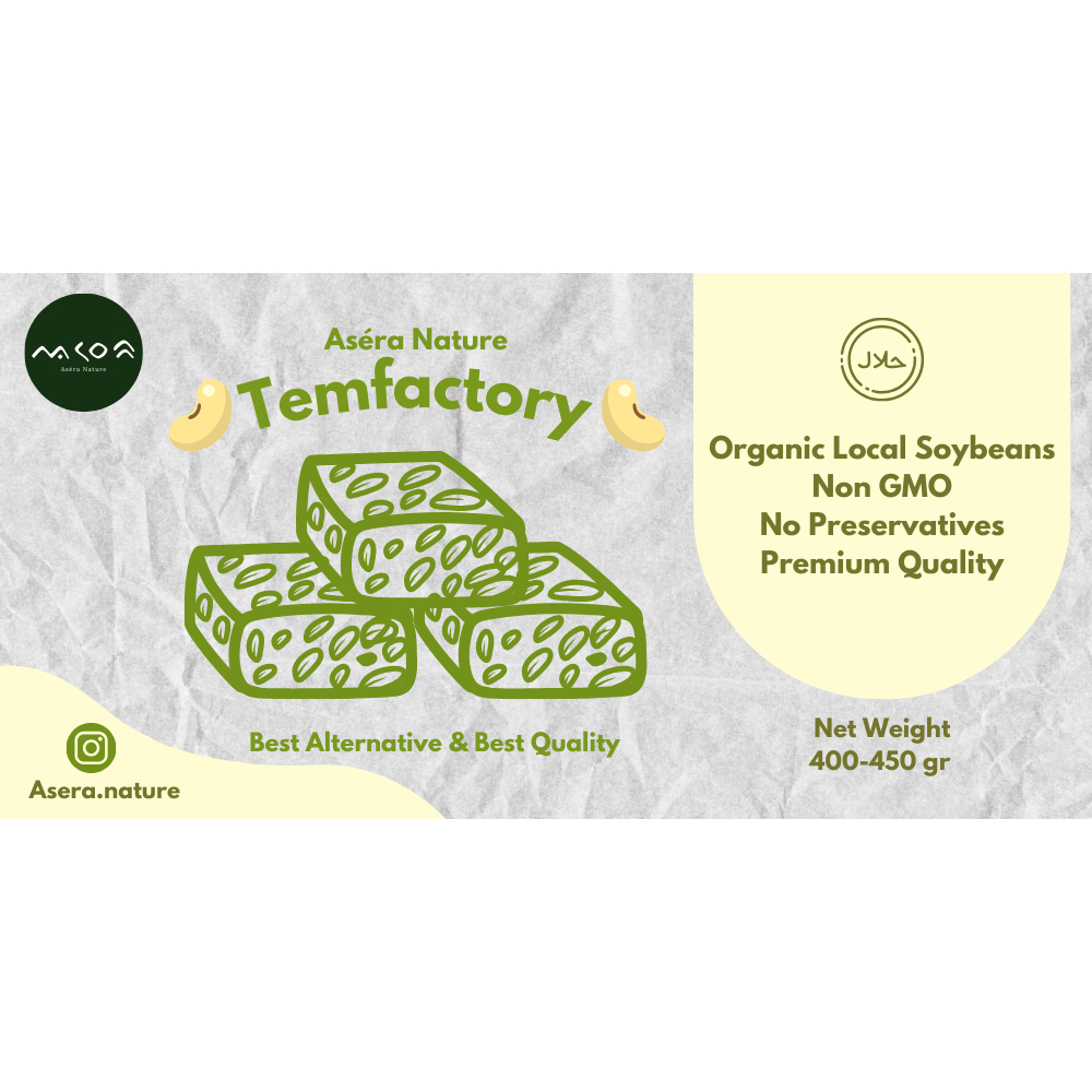 

Temfactory Soybean! Tempe Local Organic & Non GMO