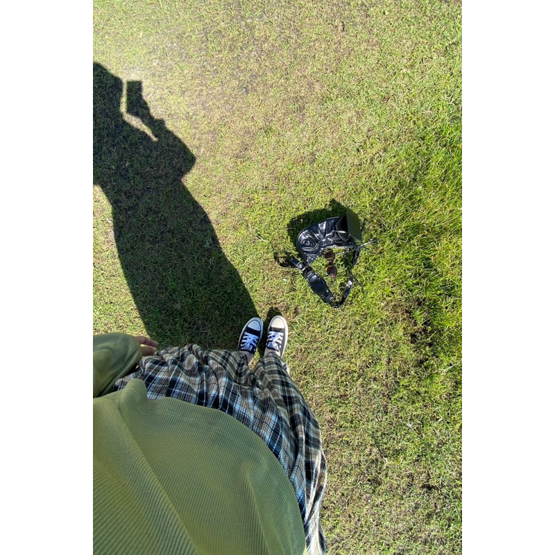 Rok flanel kotak-kotak