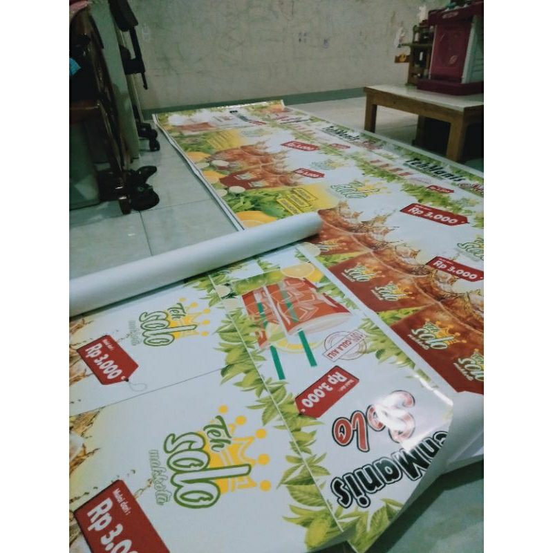 

Stiker Meteran Booth Portable / Custom