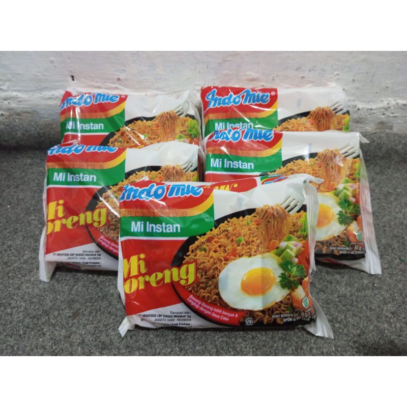 

Indomie goreng 80gr (5 pcs)