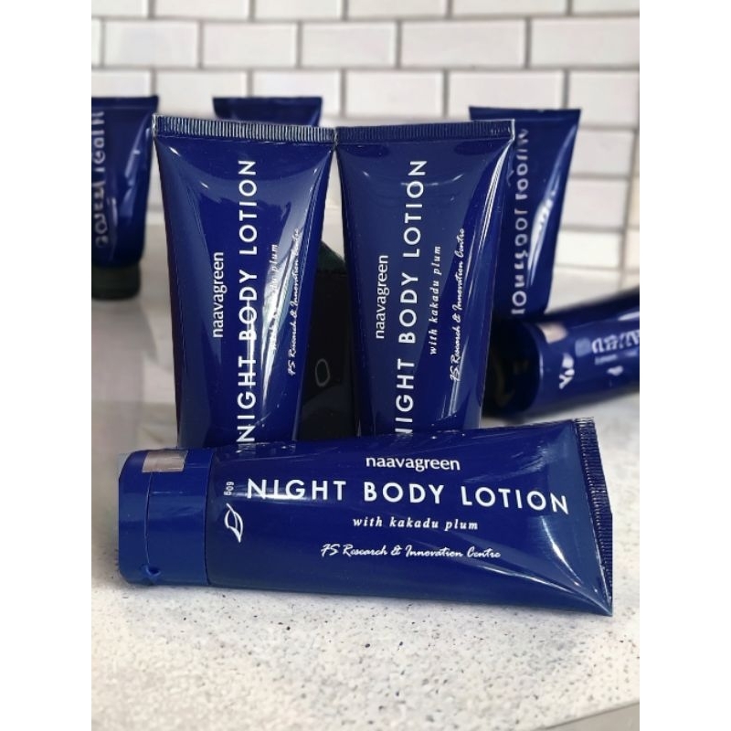 [100% ORIGINAL] NAAVAGREEN LOTION MALAM - NAAVAGREEN - BODY LOTION - NIGHT BODY LOTION - HAND BODY M