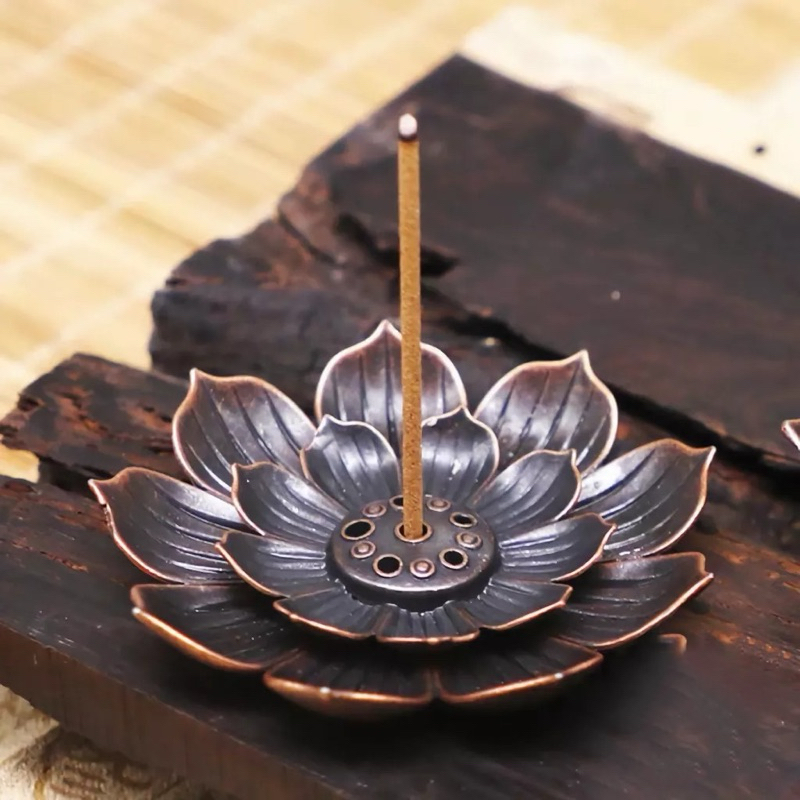 Tempat Dupa Stick Holder Desain Lotus Perlengkapan Dupa | Tempat dupa | Tempat dupa kecil | Tempat D