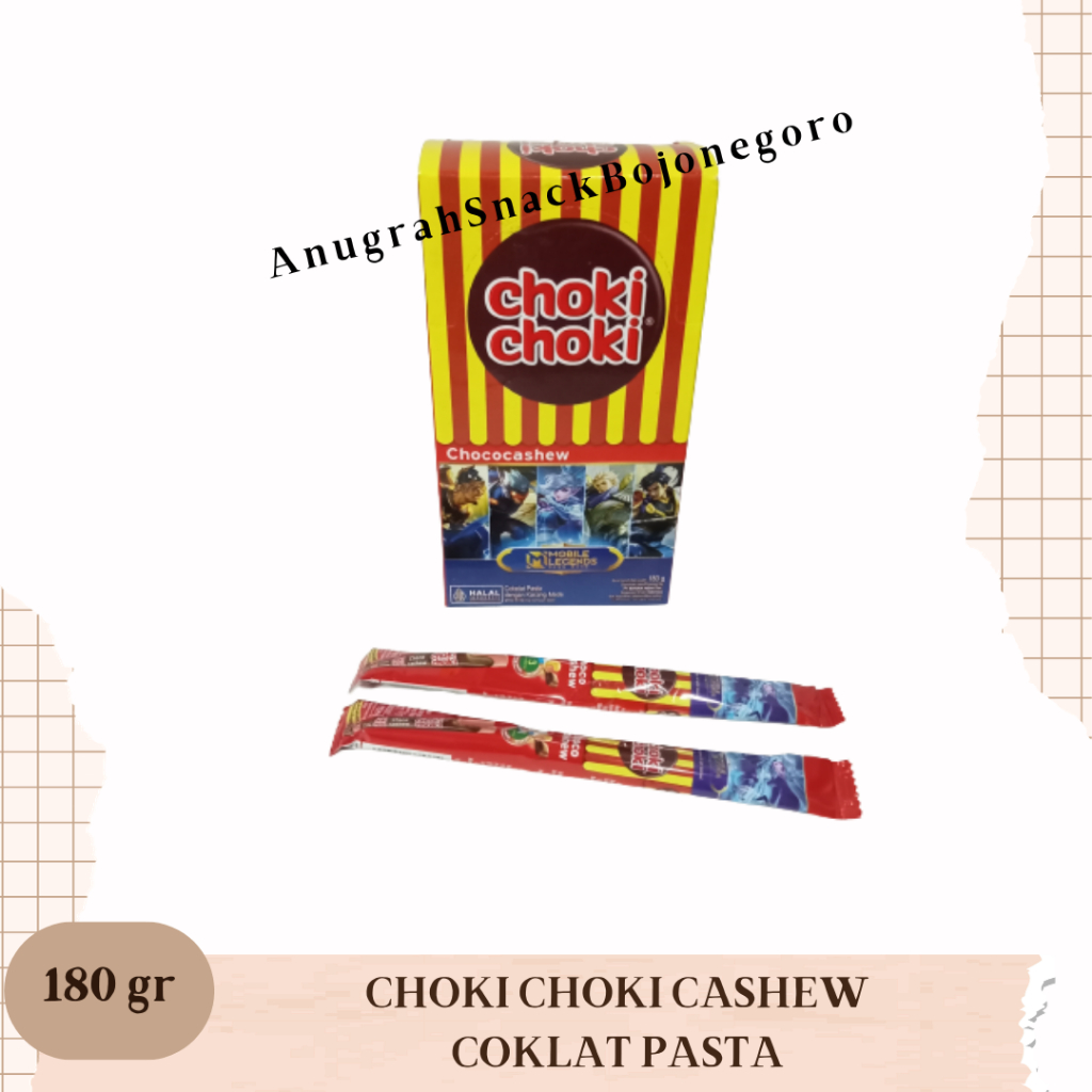 

Choki Choki Cashew Coklat Pasta 180gr