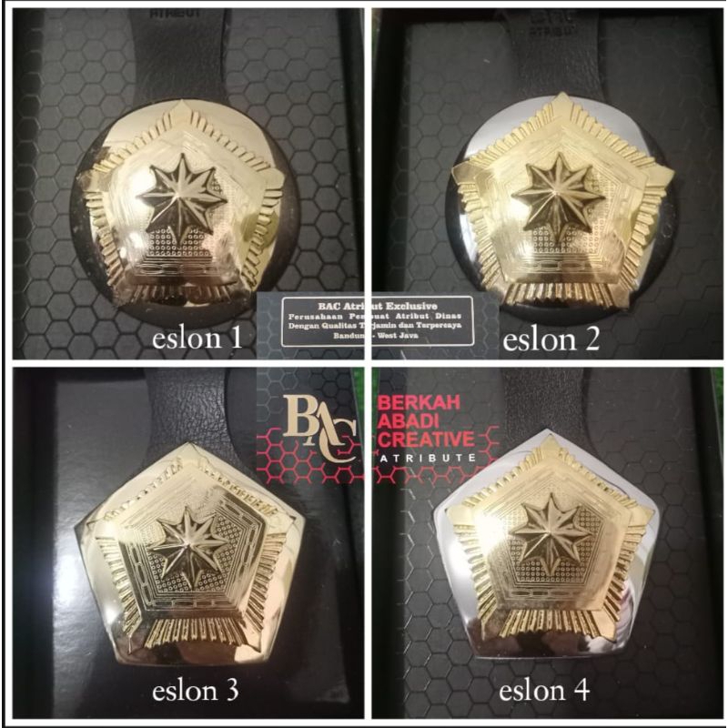 tanda jabatan dishub eslon 1/2/3/4