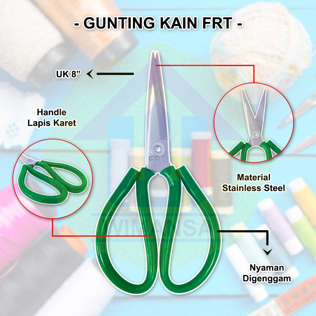 

WMS-GUNTING KAIN FRT 8 INCH - GUNTING KODOK